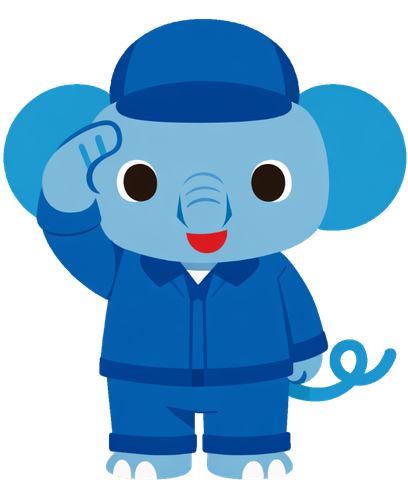 笑顔のスタッフ